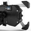 NOX Motorcycle Phone Holder 15W Wireless Charger USB QC3.0