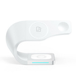 Ładowarka bezprzewodowa indukcyjna MagSafe do Apple Watch iPhone AirPods (White)