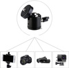 Adapter statywowy mini głowica kulowa na gwint 1/4" do kamer aparatów