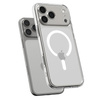 Etui Spigen Ultra Hybrid Case MagSafe obudowa mocna wzmacniana do Apple iPhone 17 Pro Max (Przezroczysty/Biały)