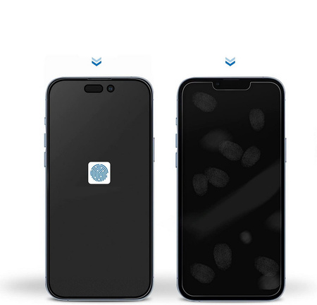 Szkło hartowane matowe EX Pro Matte Glass szybka ochronna antyrefleksyjna na ekran iPhone 14 Pro