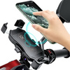 NOX Motorcycle Phone Holder 15W Wireless Charger USB QC3.0
