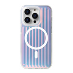 Etui Glow Stripes Silicone Case obudowa ze strukturalną powierzchnią iPhone 15 Pro (Butter Yellow / Żółty)