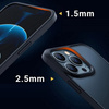 Etui D-Pro Matte Hybrid obudowa matowa do iPhone 14 Pro (Czarny)