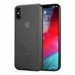 Etui D-Pro Air PP Case 0.4mm ultra cienkie najcieńsze minimalistyczne matowe iPhone XS Max (Czarny)