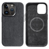 Etui Sancore Alcantara® oryginalna włoska tkanina zamszowa obudowa z magnesem MagSafe iPhone 12 Pro Max (Tytanowy) 