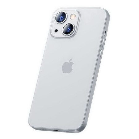 Etui D-Pro Air PP Case 0.4mm ultra cienkie najcieńsze minimalistyczne matowe iPhone 15 (Biały)