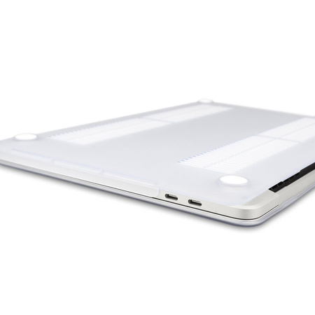 Hard Case etui obudowa Macbook Pro 13 (A1706 / A1708 / A1989 / A2159 / A2251 / A2289 / A2338 M1 M2) 2016-2022 (Matte White)