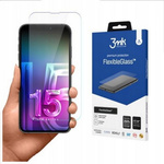 Szkło hybrydowe 3mk Flexible Glass elastyczna folia ochronna na ekran do Apple iPhone 15 Pro Max