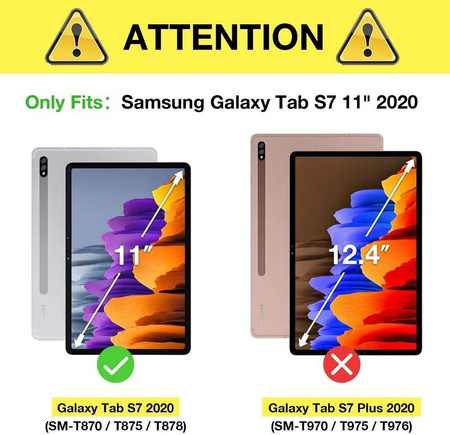 D-Pro 360 Armor Strap Case etui pancerne z uchwytem na rękę i paskiem na ramię do Samsung Galaxy Tab S7/S8/S9/S9 FE/S10 FE 11"
