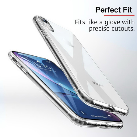 Etui D-Pro TPU Case obudowa silikonowa iPhone XR (Przezroczysty)