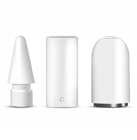 Zestaw 3w1 Końcówka + adapter + czapka do Apple Pencil 1