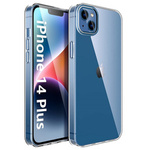 D-Pro Slim Flex TPU przezroczyste etui silikon do iPhone 14 Plus