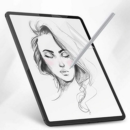 Folia matowa EX Pro Paper-Feel jak papier do rysowania rysikiem Apple Pencil / iPro 10.5 / Air 3