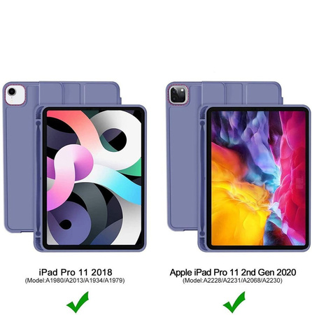 D-Pro Smart Cover V2 etui do Apple Pencil / iPad Pro 11 2020/2021/2022 (Purple)
