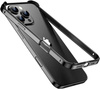 Etui D-Pro Bumper Metal+TPU ramka ochronna aluminium+guma do Apple iPhone 16 Pro (Desert Titanium / Złoty)