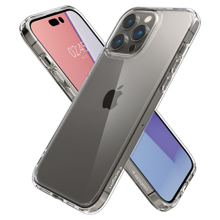 Spigen Ultra Hybrid Etui Obudowa iPhone 14 Pro (Crystal Clear)