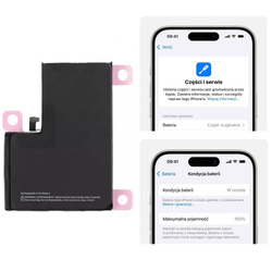 Bateria A2656 akumulator Li-ion 3095mAh Diagnosable z możliwością przypisania jako oryginał do Apple iPhone 13 Pro