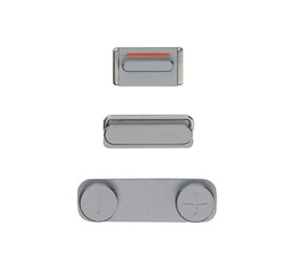 Przyciski boczne Power głośność wyciszenie do Apple iPhone 5S / SE (2016) (Szary)