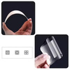 Szkło hybrydowe XHD 3D Edge Ceramic Film folia ceramiczna niepękająca na ekran do iPhone 13/13 Pro/14/16e (Clear)