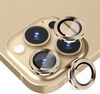  Zestaw szkło szybka ochronna na kamerę aparat obiektyw do iPhone 14 Pro/14 Pro Max (3 szt.) (Gold)
