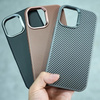 Etui D-Pro Brick Carbon TPU MagSafe Case obudowa magnetyczna matowa do Apple iPhone 16 Pro Max (Black / Czarny)