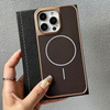 Etui D-Pro Brick Carbon TPU MagSafe Case obudowa magnetyczna matowa do Apple iPhone 16 Pro (Desert Gold / Złoty)