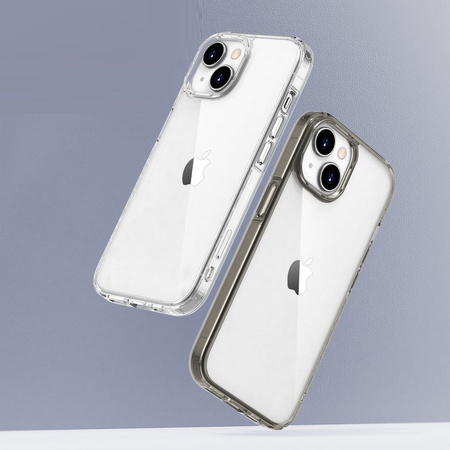 Etui D-Pro Quartz Crystal obudowa wzmacniana do iPhone 15 (Przezroczysty)