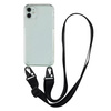 Crossbody Clear Hooks XL Strap etui z paskiem na szyję do iPhone 12/ 12 Pro  (Clear/Black)