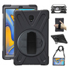 D-Pro 360 Armor Strap Case etui pancerne z uchwytem na rękę i paskiem na ramię Samsung Galaxy Tab A 10.5 T590/595/597 (Black)