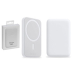 Power Bank MFC indukcyjny magnetyczny bezprzewodowy kieszonkowy 5000mAh MagSafe do Apple iPhone 12 13 14 15 16 17 mini Plus Pro Max