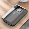 Etui D-Pro Matte Hybrid obudowa matowa do iPhone 15 Pro (Czarny)