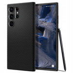 Spigen Liquid Air Case etui do Samsung Galaxy S24 Ultra (Matte Black)