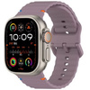 Pasek D-Pro Orablu Silicone Band opaska sportowa do Apple Watch 4/5/6/7/8/9/10/11/SE/Ultra 1/2/3 44/45/46/49mm (Fioletowy)