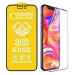 Szkło hybrydowe XHD 3D Edge Ceramic Film folia ceramiczna niepękająca na ekran do iPhone 13/13 Pro/14/16e (Matte / matowa)