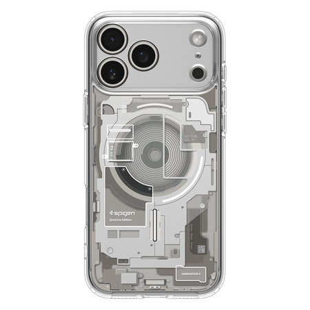 Etui Spigen Ultra Hybrid Case MagSafe obudowa mocna wzmacniana do Apple iPhone 17 Pro (Neo One)
