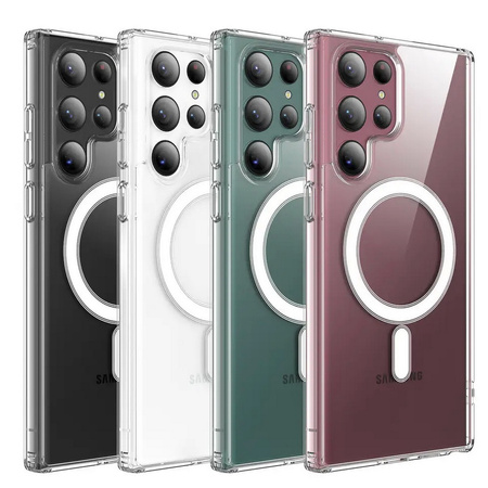 Etui D-Pro Hybrid MagSafe Case obudowa magnetyczna do Samsung Galaxy S22 Ultra