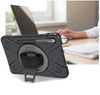 D-Pro 360 Armor Strap Case etui pancerne z uchwytem na rękę i paskiem na ramię do Samsung Galaxy Tab S7/S8/S9/S9 FE/S10 FE 11"