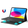 Etui Smart Folio z klawiaturą do Apple iPad 10 gen. 10.9” (2022) / 11 gen. 11” (2025) (Czarny)