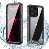 D-Pro 360° Waterproof Case IP68 etui wodoodporne wodoszczelne do iPhone 13 mini (Black)
