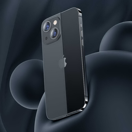 Etui D-Pro Air PP Case 0.4mm ultra cienkie najcieńsze minimalistyczne matowe iPhone 15 (Czarny)