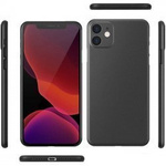 D-Pro Air Slim 0.4mm PP Case Ultra Cienkie Etui do iPhone 11 (Matte Black)