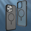 D-Pro Matte Hybrid MagSafe etui magnetyczne iPhone 14 Pro Max (Black)