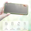 EverTech Contrast Matowe Etui Obudowa iPhone 11 Pro Max (Army Green/Red)