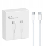 Kabel przewód szybki 100W (E-Mark chip) USB-C do USB-C Typ C do ładowania Apple MacBook 200cm 2m (Box)