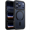 Etui D-Pro Matte Hybrid MagSafe Case obudowa magnetyczna iPhone 17 Pro Max (Czarny)