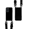 Crossbody Silicone Case XL Strap etui z paskiem na ramię do Samsung Galaxy S23 Ultra (Black)