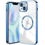 D-Pro Gloss MagSafe Case etui magnetyczne obudowa iPhone 14 (Blue)