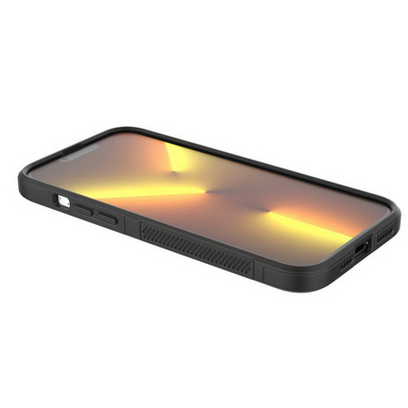 Etui D-Pro 3D Silicone Case Wrist Rope ze smyczą na nadgarstek - iPhone 15 (Biały)