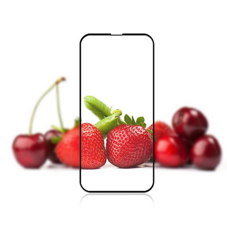 Szkło hartowane XHD Premium Glass szybka ochronna na ekran do Apple iPhone 16 Pro/17 (Black Frame)